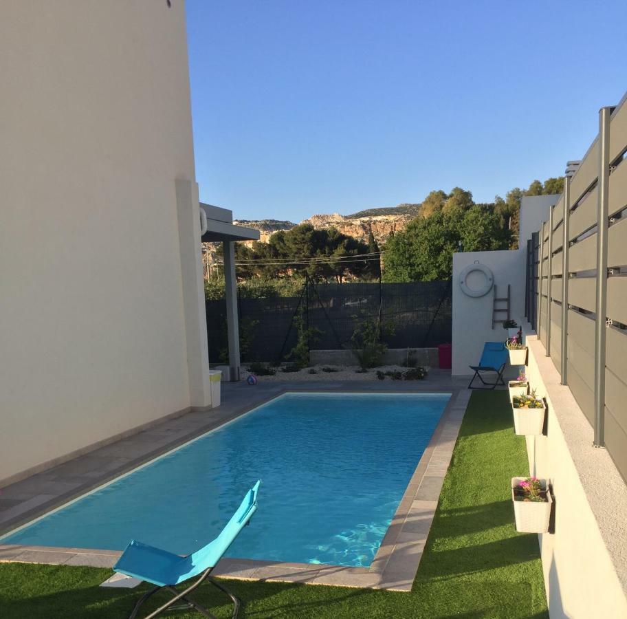 Villa Atena Baia Cornino クストナーチ エクステリア 写真
